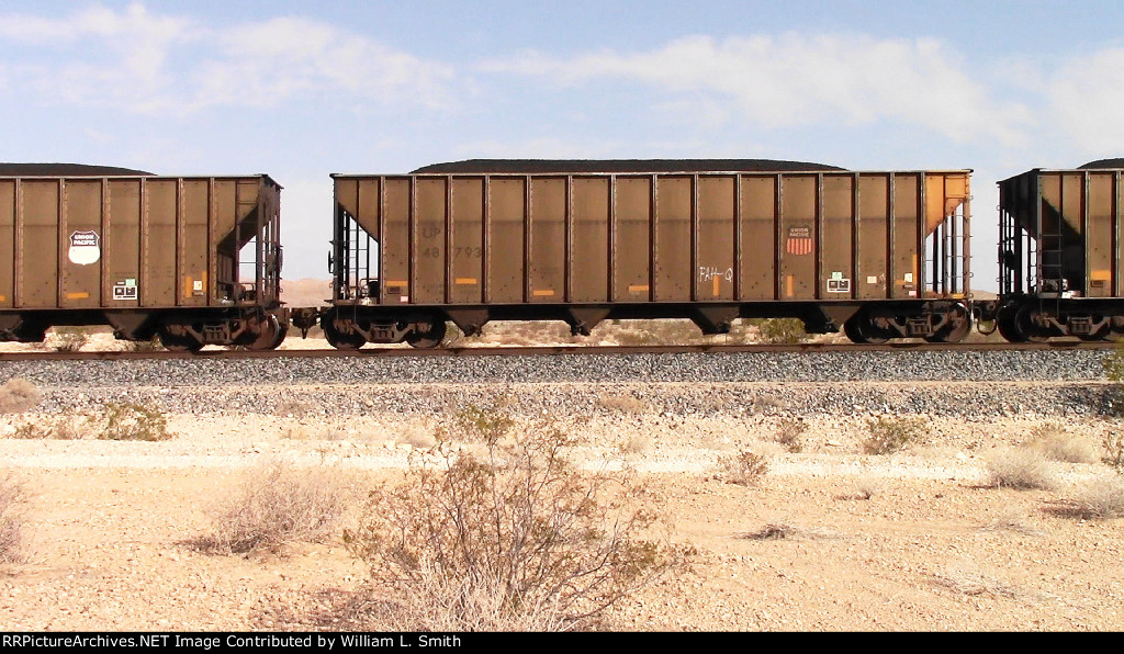 WB Unit Loaded Coal Frt at Erie NV W-Pshr -63